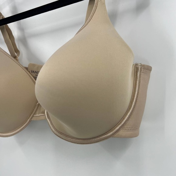 Vanity Fair Light Beige Wired Tshirt Bra Lined Light Padding Women's 38DD - Picture 6 of 7